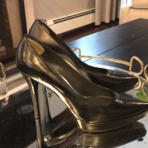 Beautiful black platform stiletto